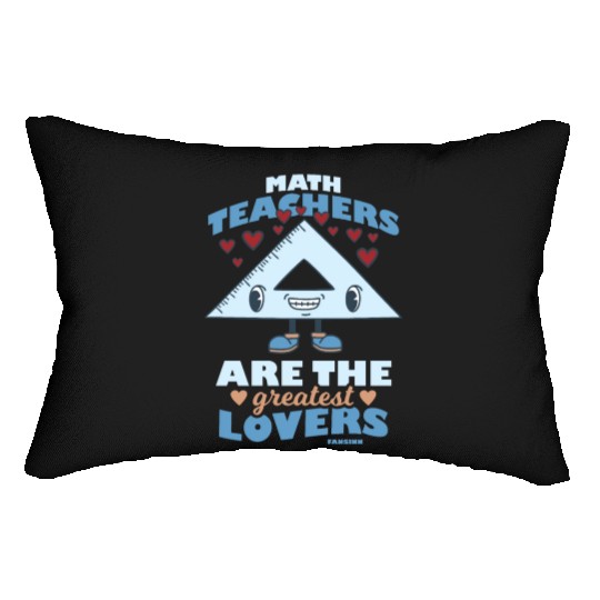 Mathematics math mathematician math teacher gift Lumbar Pillows