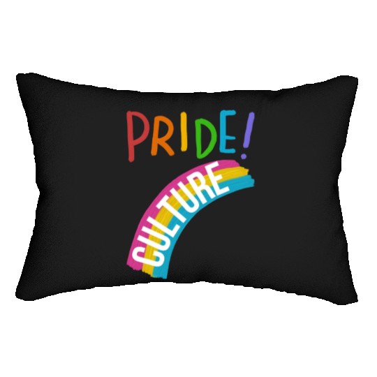 Culture pride, lgbt community Lumbar Pillows
