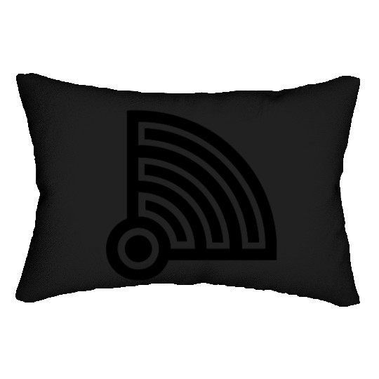 Icon Good Connection Wifi Lumbar Pillows