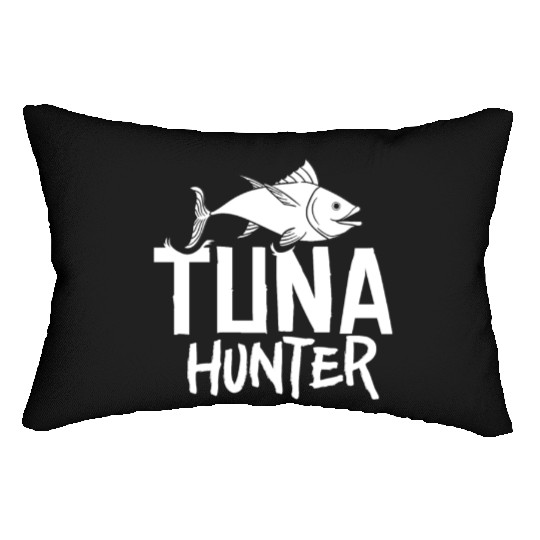 Red Tuna Fish Bluefin Fishing Salad Lumbar Pillows