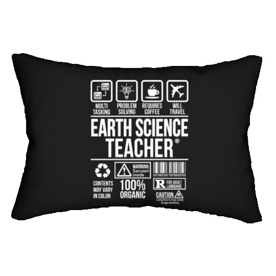 Earth Science Teacher | #TSM Lumbar Pillows