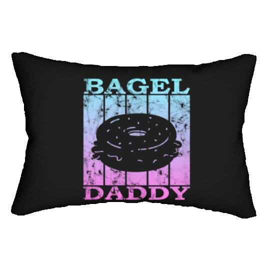 bagel dad 4 Lumbar Pillows