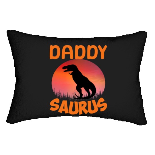 Daddysaurus Papasaurus Lumbar Pillows
