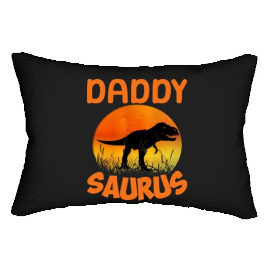 Daddysaurus Papasaurus Lumbar Pillows