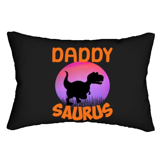 Daddysaurus Papasaurus Lumbar Pillows