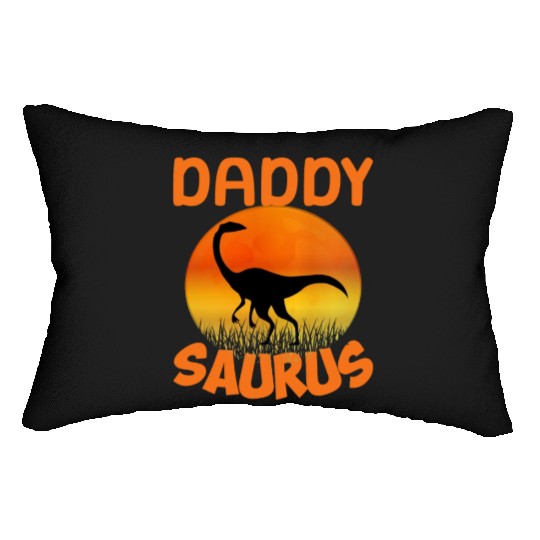 Daddysaurus Papasaurus Lumbar Pillows