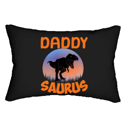 Daddysaurus Papasaurus Lumbar Pillows