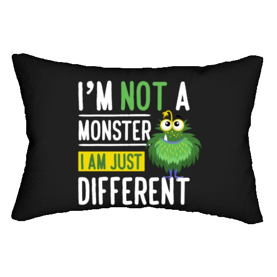 Evil Baby Little Sister Sister Lumbar Pillows