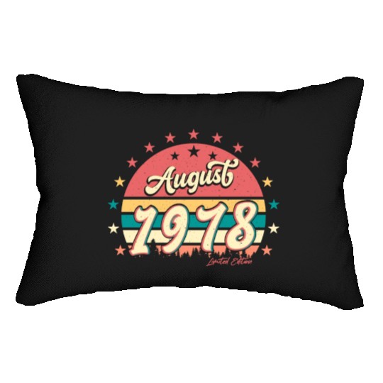 Born August 1978 Lumbar Pillows
