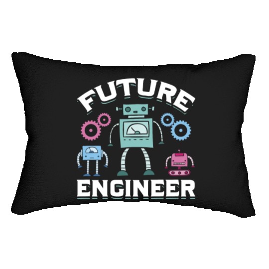 Robot Future Engineer Boys Robotics Lumbar Pillows