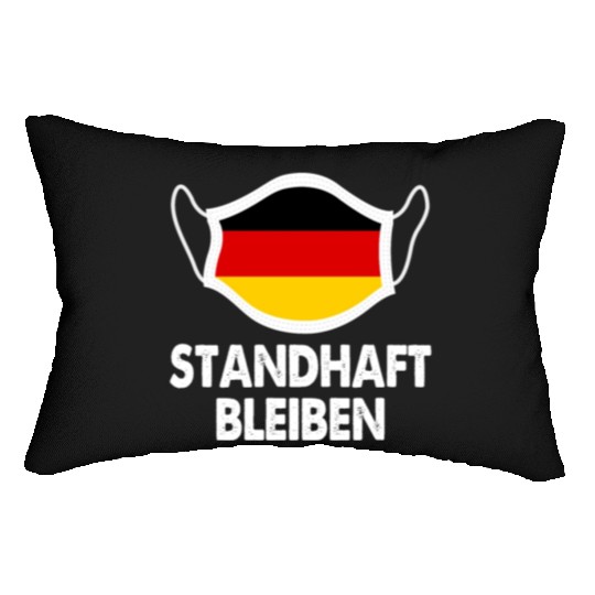 Germany Flag Standhaft Bleiben German Lumbar Pillows