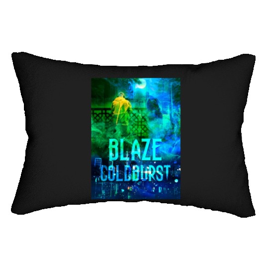 Blaze Goldburst Fantasy Book Mystery Horror Lumbar Pillows