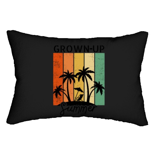 Grown Up Summer Lumbar Pillows