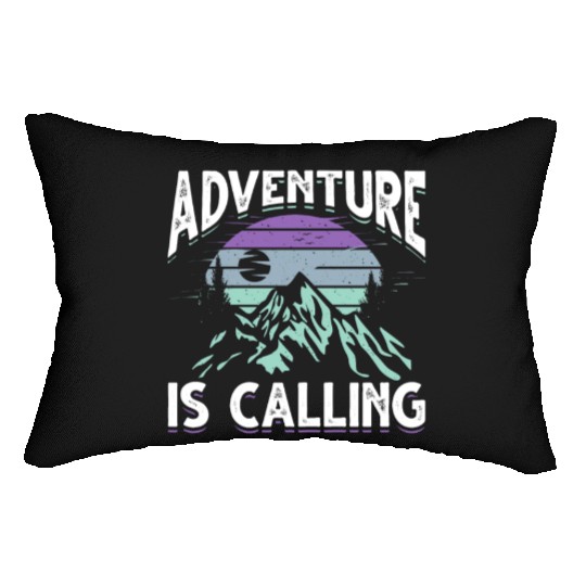 Mountaineering Adventure Hiking Camping Mountain Lumbar Pillows