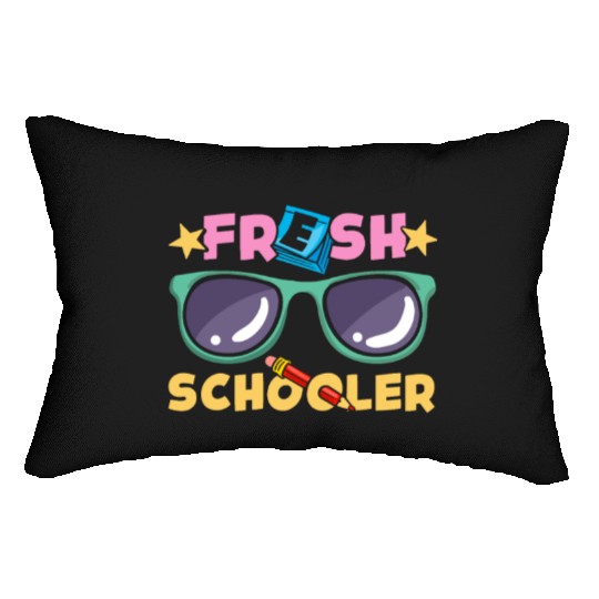 Preschool Kids Back to School Fresh Schooler Lumbar Pillows