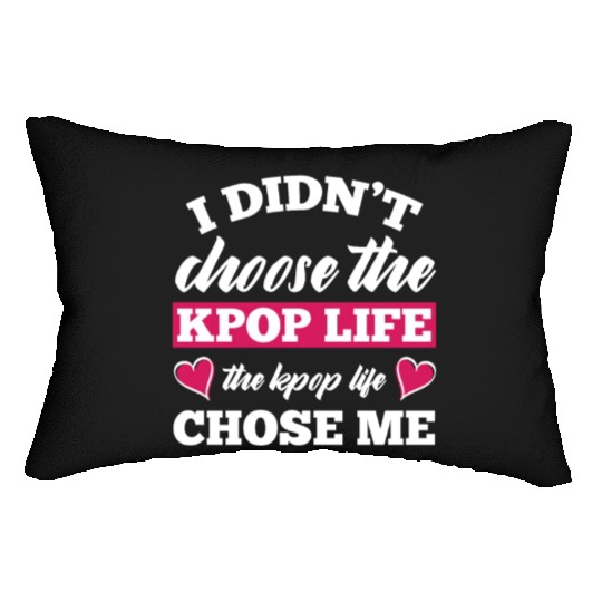 K-Pop K-Drama Korean Pop Music Lumbar Pillows