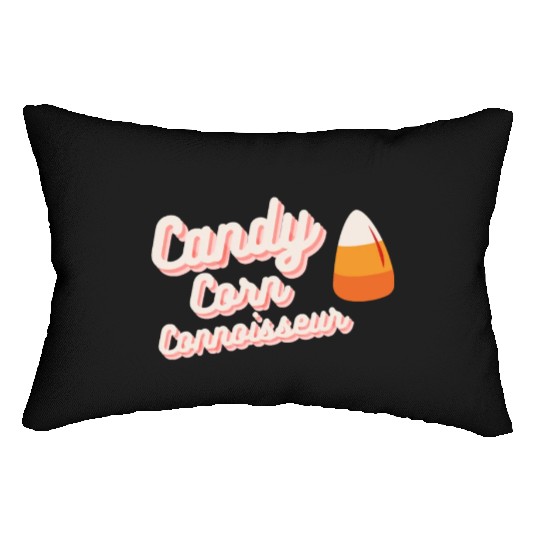 Candy Corn Connoisseur Lumbar Pillows