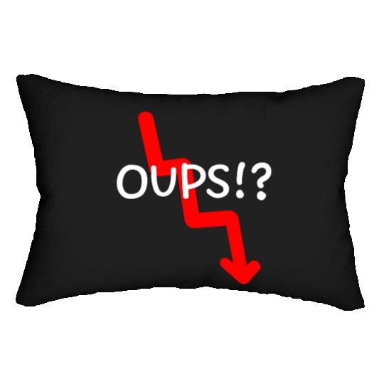 Market Crash Oups!? Lumbar Pillows