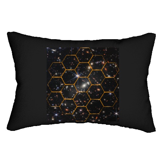 design of james webb space Lumbar Pillows