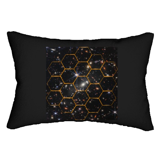 design of james webb space Lumbar Pillows