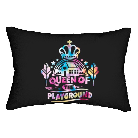 Queen of The Playground Back to School Lumbar Pillows