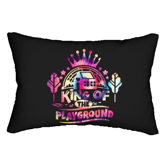 King of the Playground Back to School Lumbar Pillows