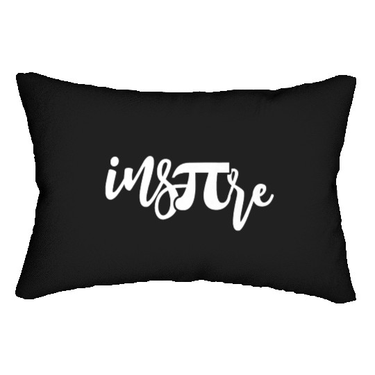 Inspire Pi Day Math Geek Nerd Lumbar Pillows