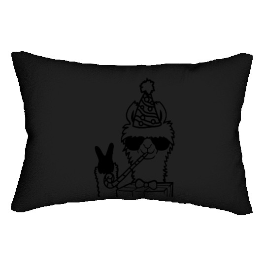 Party No Drama Llama Lumbar Pillows