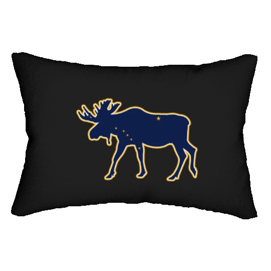 Alaska Lumbar Pillows Men's Women Children USA North Pole