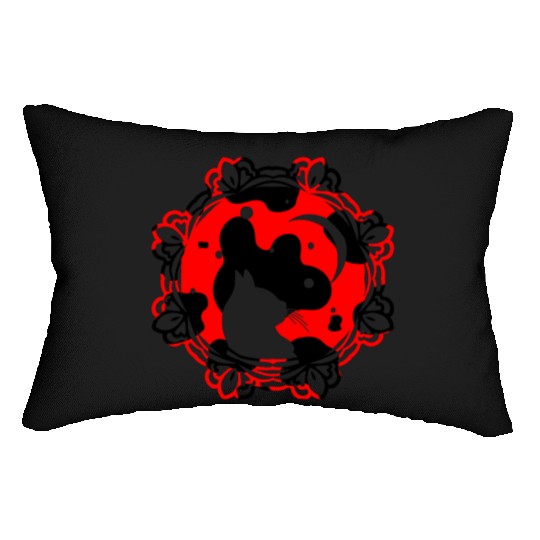 Cat Moon Lumbar Pillows