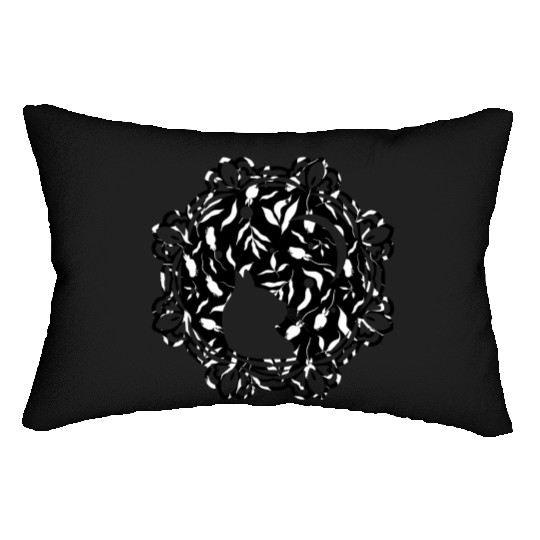 Cat Moon Lumbar Pillows