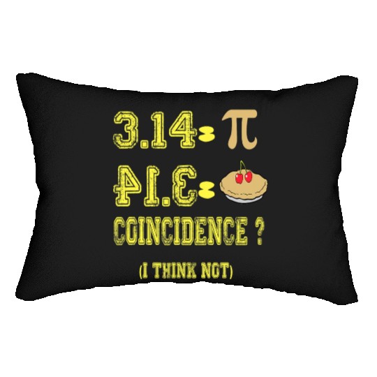 Happy Pi Day 2021 Funny Pie 3 14 Math Geeks Lumbar Pillows