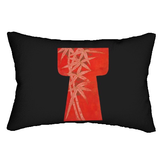 Kimono old fabric design Lumbar Pillows