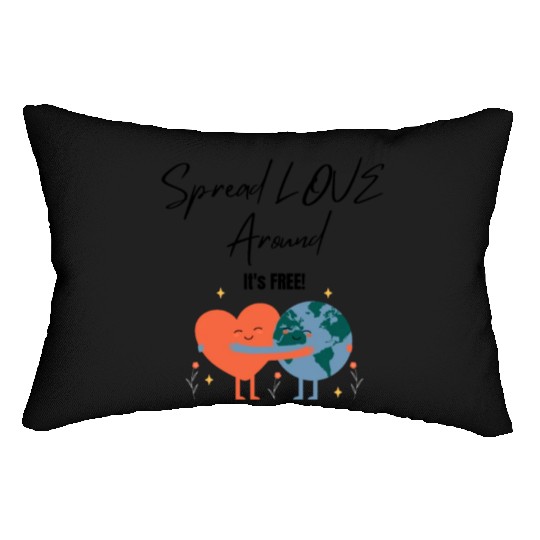 Spread Love Around Lumbar Pillows