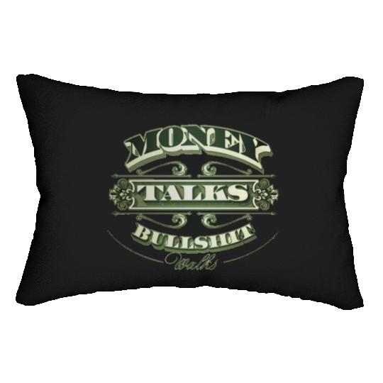 Money Talks Lumbar Pillows