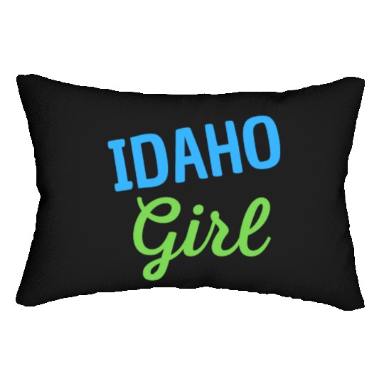 Idaho Girl Lumbar Pillows