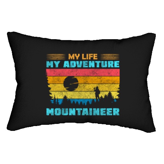 Mountaineering Nature Summit Mountains Lumbar Pillows