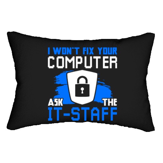 Cyber Security Funny Computer Lumbar Pillows