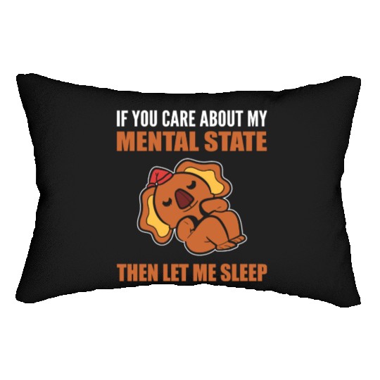 Let me Sleep Joker or Comedian Gift Lumbar Pillows
