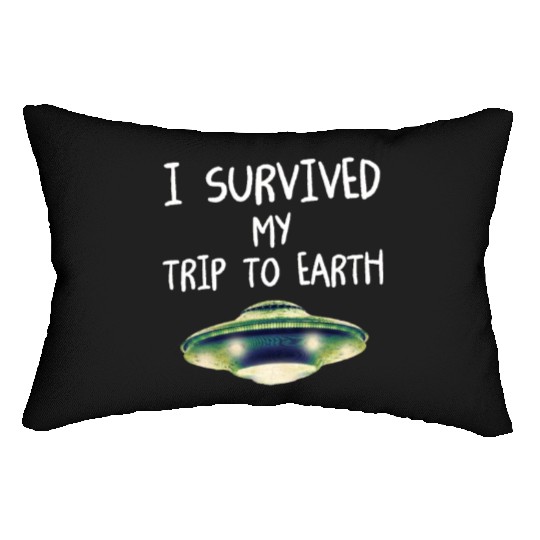 Alien Gift Extraterrestrial UFO AREA 51 Sci-fi Lumbar Pillows