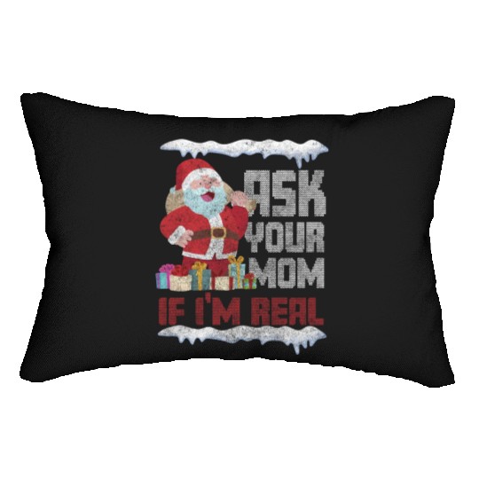 Christmas Eve Christmas Tree Reindeer Lumbar Pillows