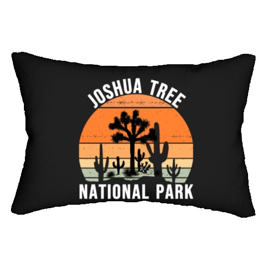 Vintage Joshua Tree National Park Lumbar Pillows