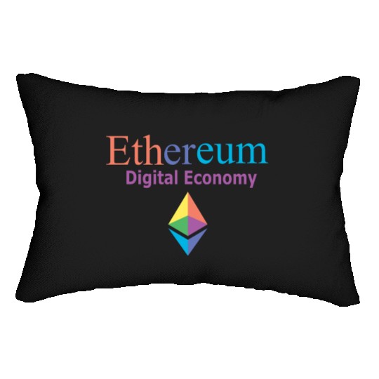 ETHEREUM DIGITAL ECONOMY Lumbar Pillows