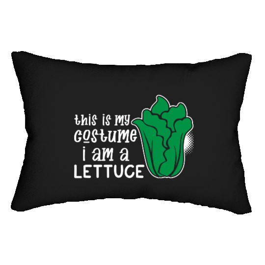 I Am A Lettuce Funny Lumbar Pillows