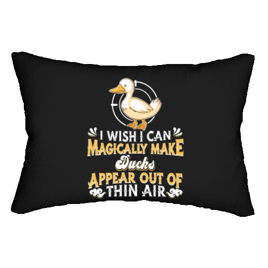 Duck Hunting Lumbar Pillows