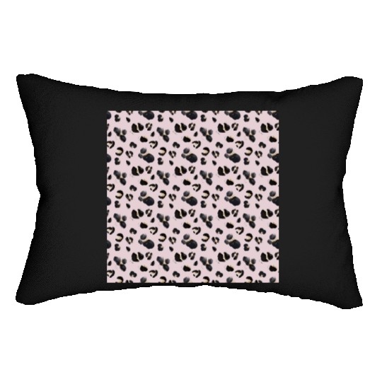 Cheetah Animal Print Pink Pattern Lumbar Pillows