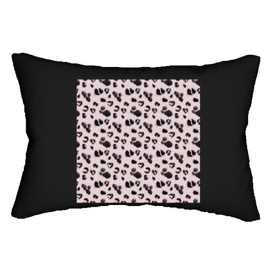 Cheetah Animal Print Pink Pattern Lumbar Pillows
