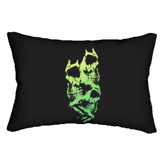 Bone Face - Lemon Lumbar Pillows