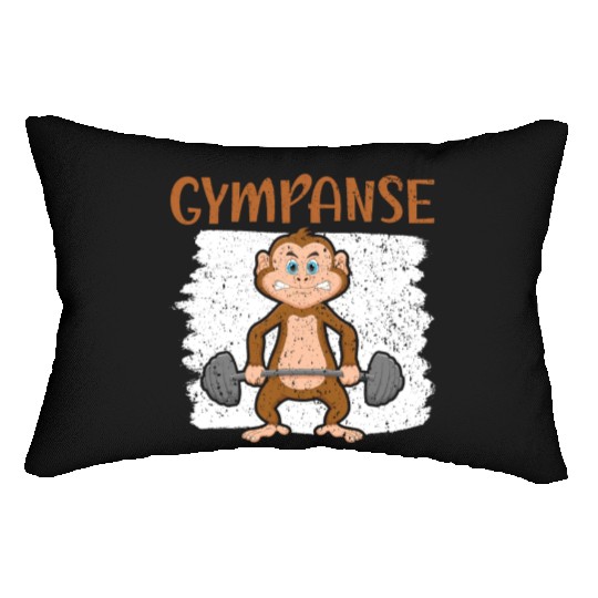 Gympanse Chimpanzee Monkey Animal Zookeeper Lumbar Pillows