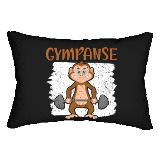 Gympanse Chimpanzee Monkey Animal Zookeeper Lumbar Pillows